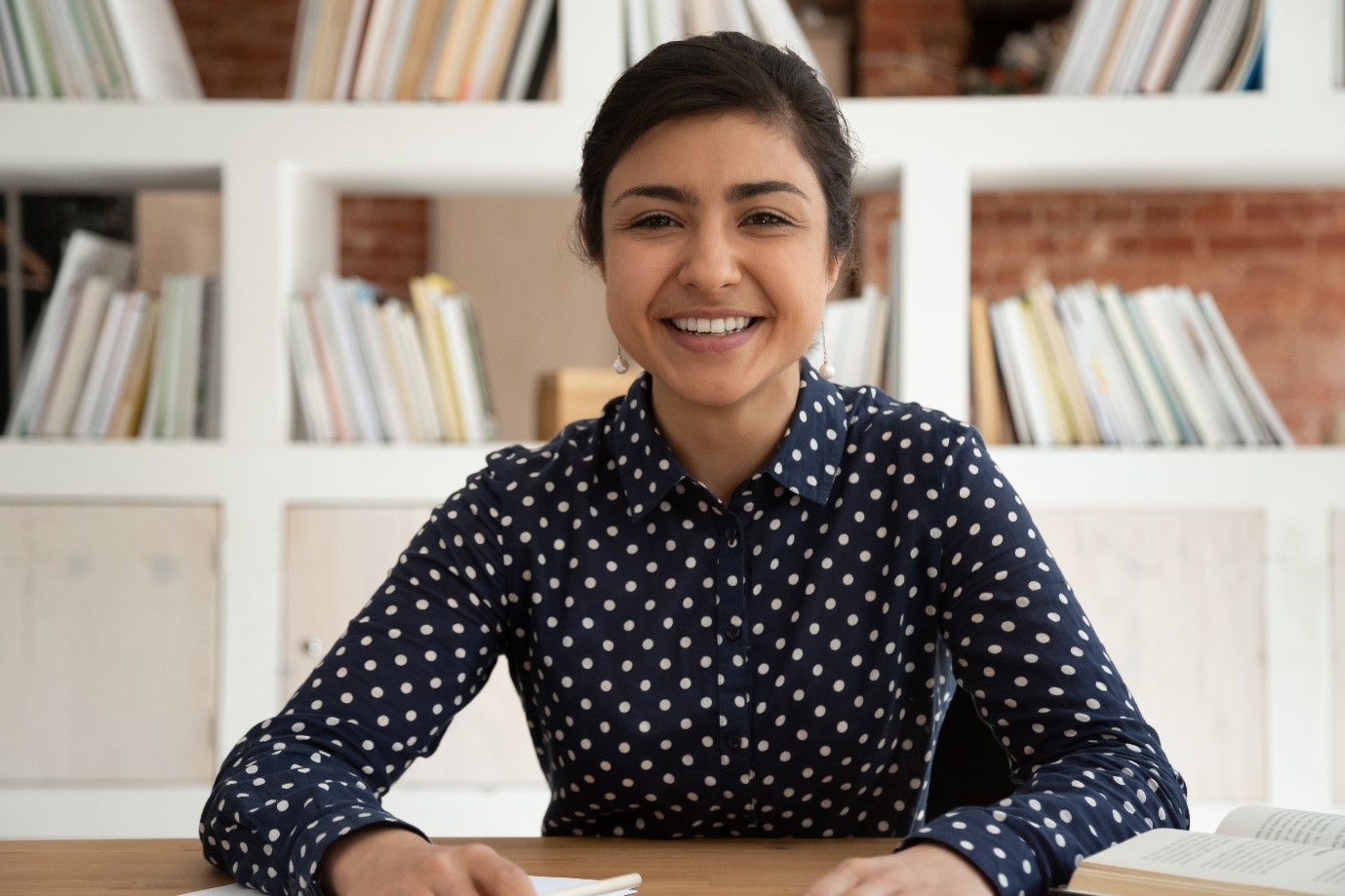 Woman Smiling